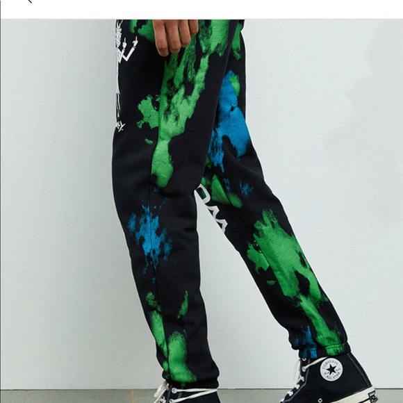 Tie-Dyed Rick And Morty Sweatpants - Picture 4 of 4